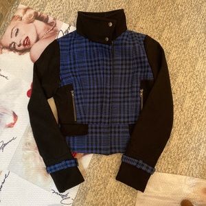 MATERIAL GIRL plaid vintage jacket